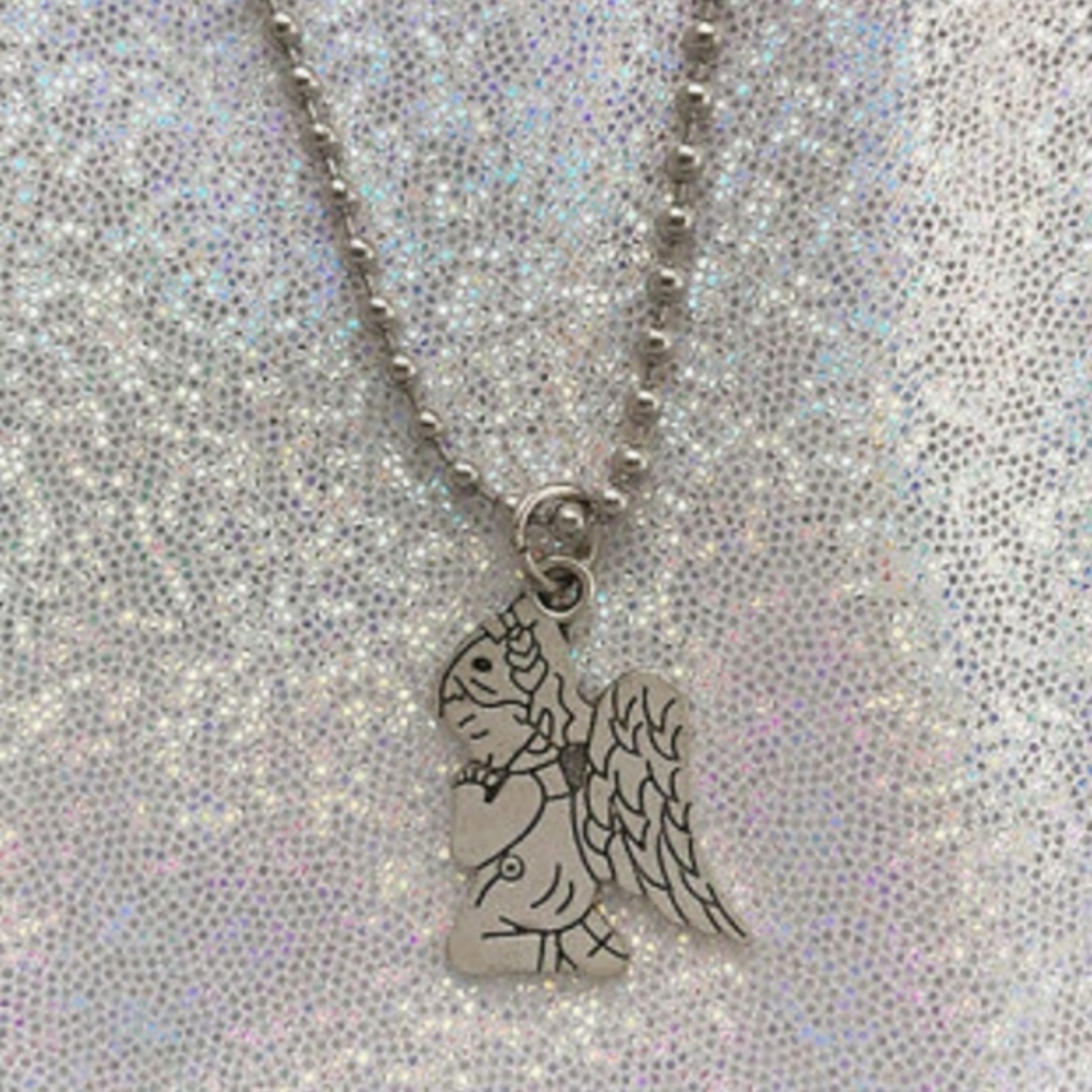 COUTURE - Praying Angel Fashion Necklace